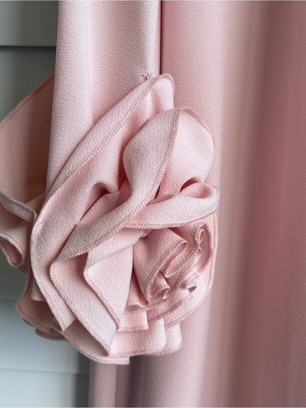 Preston & York Pink Rosette Cuff Shift Dress Size 18 NWT - Picture 3 of 8